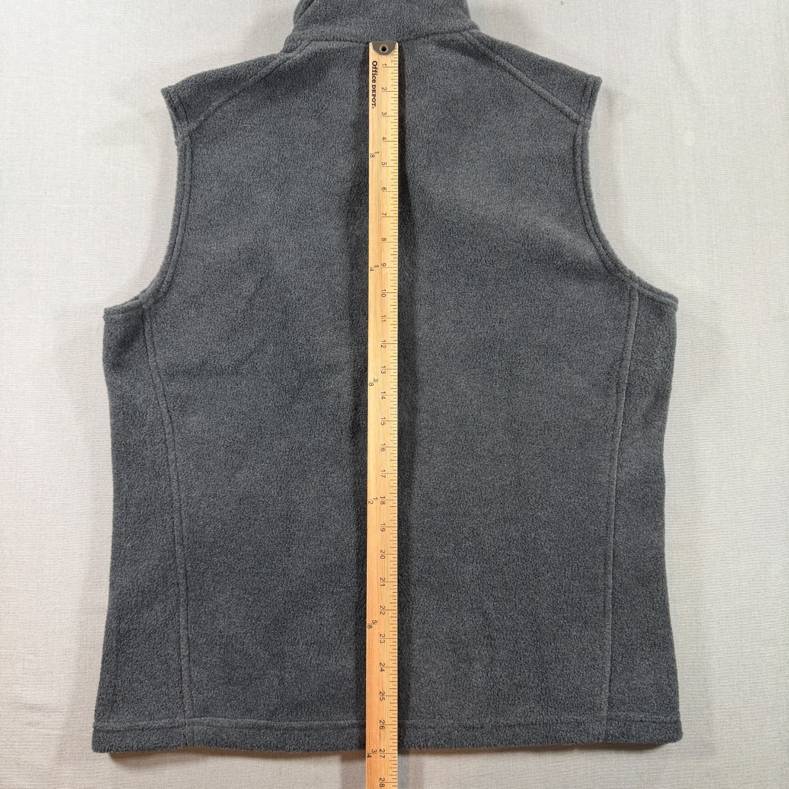 NWT Columbia Steens Mountain Fleece Vest Mens Medium Gray Full Zip thumbnail 9