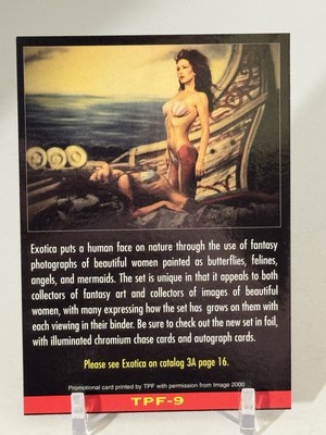 IMAGE 2000 PROMO CARD #TPF-9 FANTASY SHIPS SAME DAY  C388