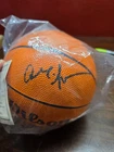 Allen Iverson Signed Wilson Small basketball, COA