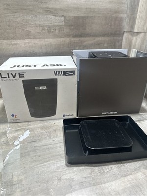 Altec Lansing ''Live'' Google Voice Assist Speaker - Black (GVA1)