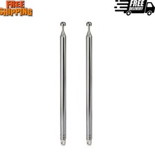 2pk 7 Sections Telescopic 74cm Am Fm Antenna Portable Radio Antenna Replacement 2pk 7 Sections Telescopic 74cm Am Fm Antenna Portable Radio Antenna Replacement