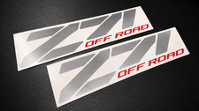 Z71 Off Road Decals 2pk Bed Side Fender Stickers 15 Fits Chevy Silverado 4x4