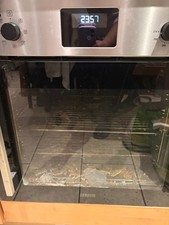 Zanussi ZOHNX3X1 Series 20 Fan Cook Built-In Single Oven BROKEN INNER GLASS DOOR