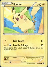 Pikachu #50/149 Boundaries Crossed Moderately played - Pokemon Card