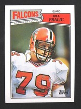 1987 Topps BILL FRALIC #255