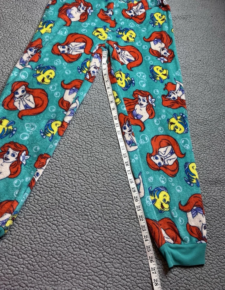 Disney La Sirenita Ariel Ropa de dormir Pijama Pantalones Niñas 12-14 Foto 4 de 4
