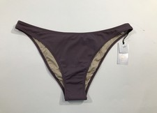 Shade  Shore High Leg Extra Cheeky Bikini Bottom Sz L 12-14 Purple
