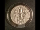 OSIRIS EGYPTIAN GODS SERIES ULTRA HIGH RELIEF 2 OZ .999 FINE SILVER ROUND
