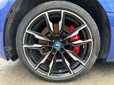 BMW I4 G26 FRONT ALLOY RIM WHEEL BLACK DIAMOND CUT R19 2021-2026 8089227