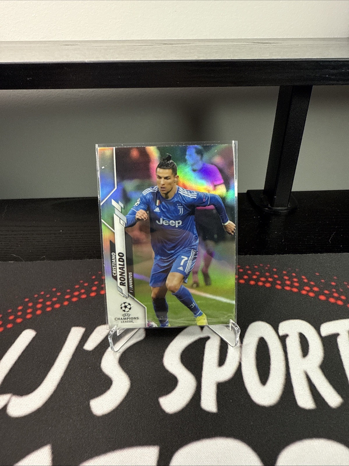 2019-20 Topps Chrome UEFA CRISTIANO RONALDO Refractor #100 - Juventus (1)