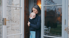 The Cariagan® – A multi-wear maternity cardigan and your baby carrier all in one