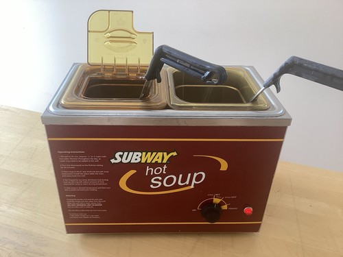 6135-sub nemco Subway Electric Countertop Soup Warmer Restaurant Industrial