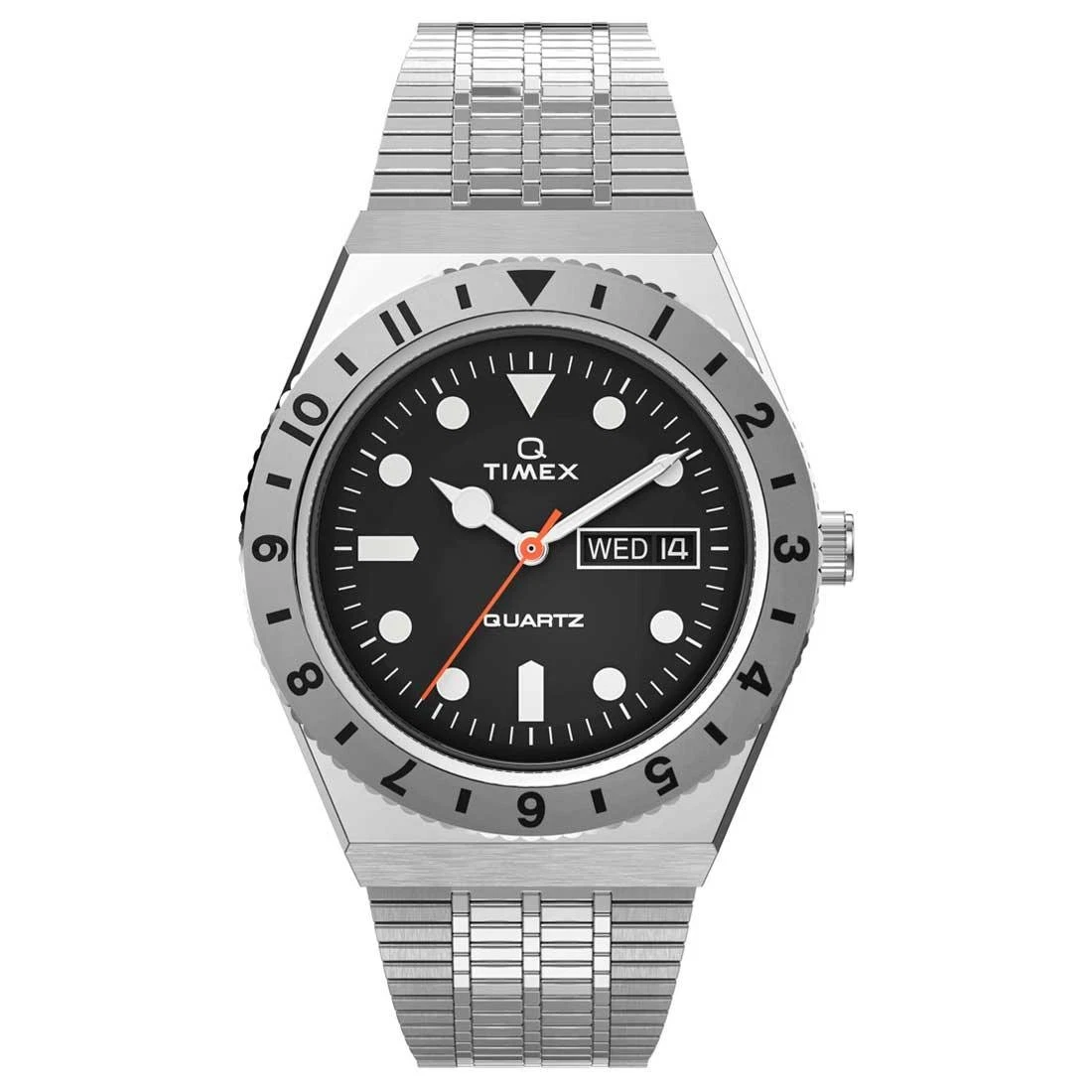 Timex Classics TW2U70400 - Orologio multifunzione da uomo, con cinturino in acciaio inox, 44,5 mm