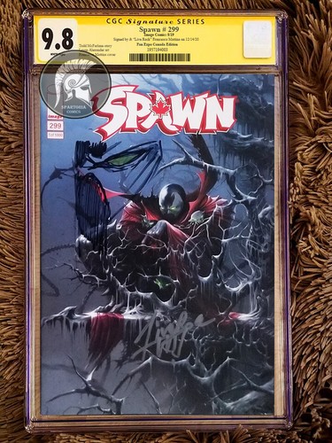 Spawn #299 Mattina Canada Expo CGC 9.8 Signed sketched by Francesco Mattina HTF!