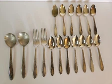 National Silver Co. King Edward Silverplate Spoon Fork Silverware