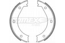 Tomex Brakes TX 21-25 Bremsbackensatz für BMW