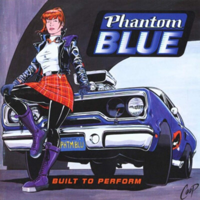 PHANTOM BLUE Built To Perform ( CD 1993 Geffen Rec. )