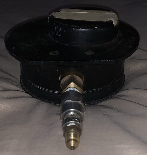 Ashcroft Gauge 0-20 In. Water 0-12 oz/in² Brass Bellows Vintage - Picture 4 of 7