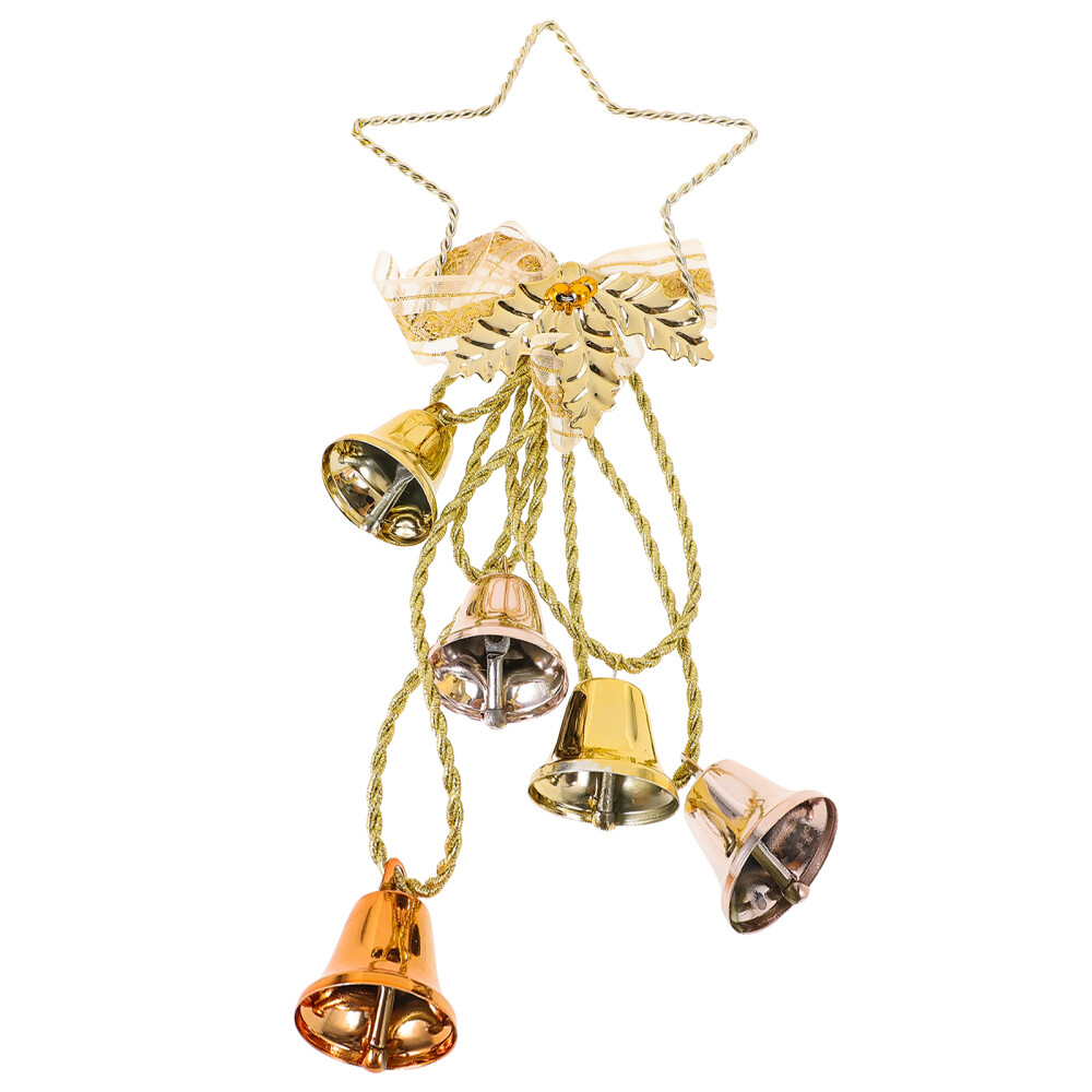 3 Pack Metal Christmas Baubles Jingle Bell Hangers Hanging Decoration eBay