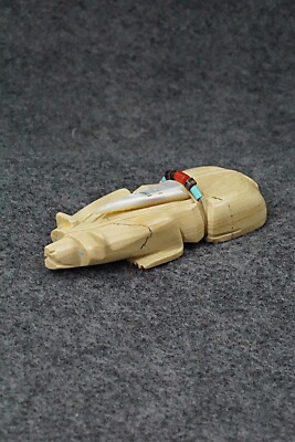 Badger Zuni Fetish Carving - Alex Tsethlikai