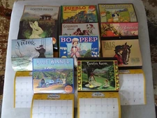 11 Vintage Orange Crate Label Art Calendars 1981-91 Pomona First Federal (NOS)