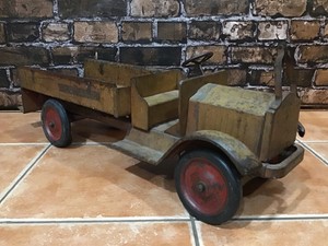 vintage pressed steel truck