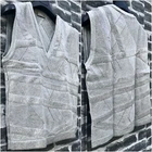 Collector Dior Homme SS04 Slimane Skinny Fit Sleeveless Waxed Sweater Prototype