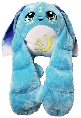 Weighted Moon Pals Plush Blue Sensory Anxiety Calm Stuffed Large