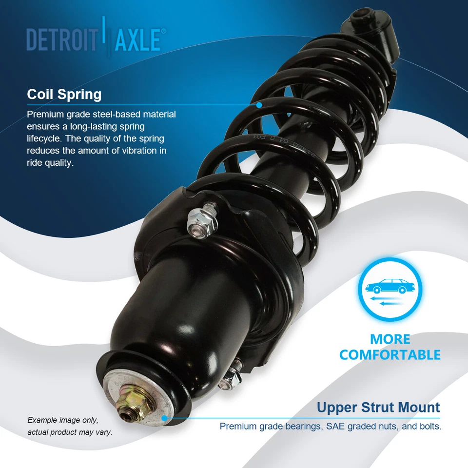 2005 2006 2007 2008 2009 2010 para Scion tC puntal delantero y trasero y kit de resorte helicoidal Foto 3 de 4