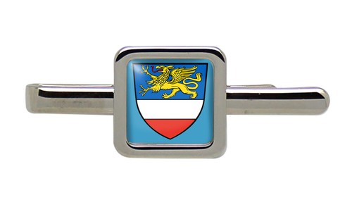 Rostock (Deutschland) Quadratisch Krawatte Clip