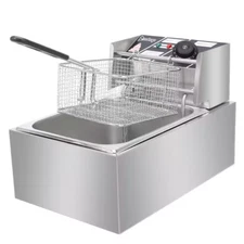 6.3 Qt. Stainless Steel Electric Deep Fryer