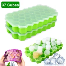 37 Grids Ice Cube Mold Silicone Maker Small Trays Silicone Bar Whiskey Cocktails