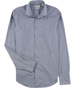 Calvin Klein Mens Steel+ Button Up 