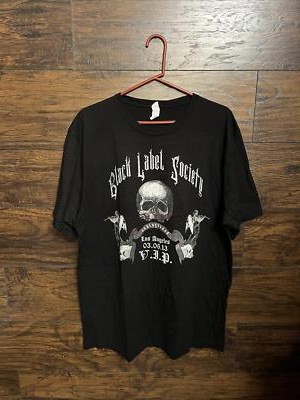 Black Label Society 2013 LA Tour T-shirt - Zakk Wylde -XXL | eBay