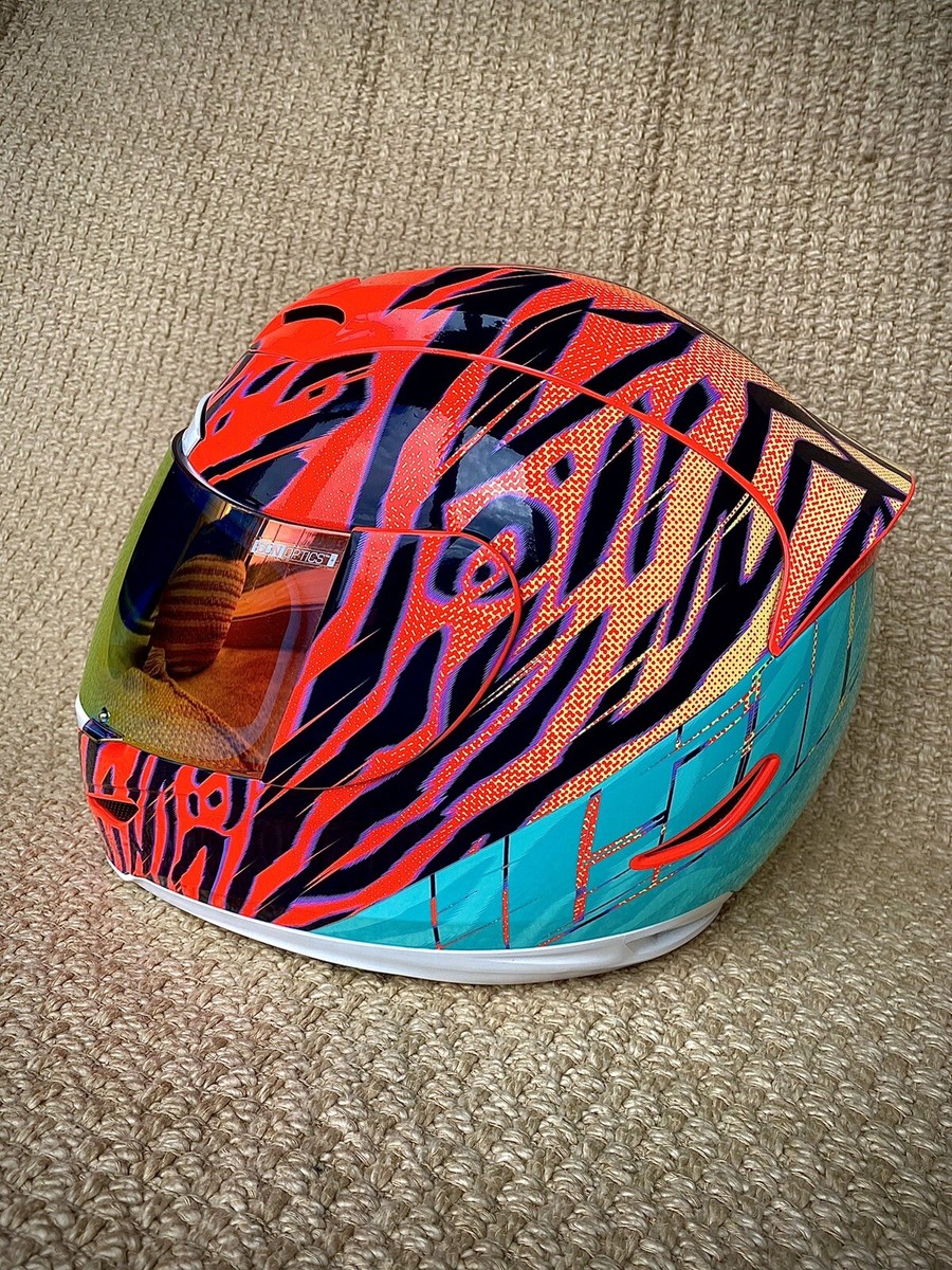 icon airmada wild child Lサイズ Icon Airmada Wildchild Orange Helmet - Get Lowered Cycles