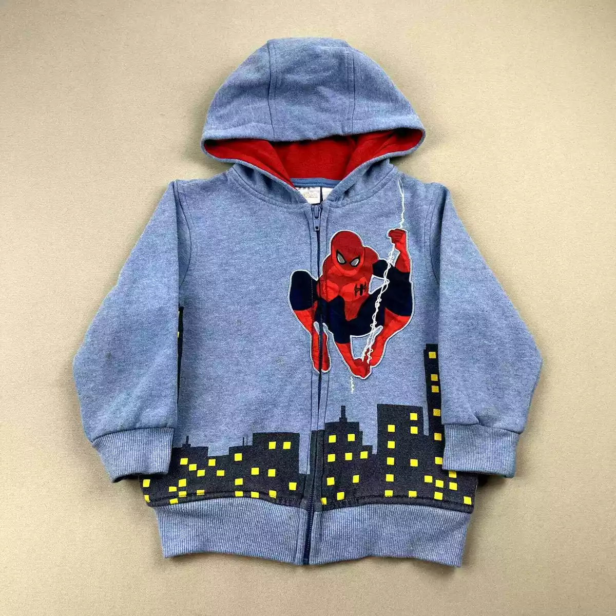 4t top spiderman hoodie