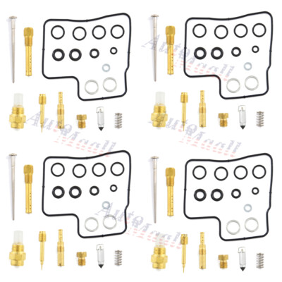 4x Carburetor Rebuild Kit for Honda Interceptor 1000 VF1000R VF1000F Carb Repair