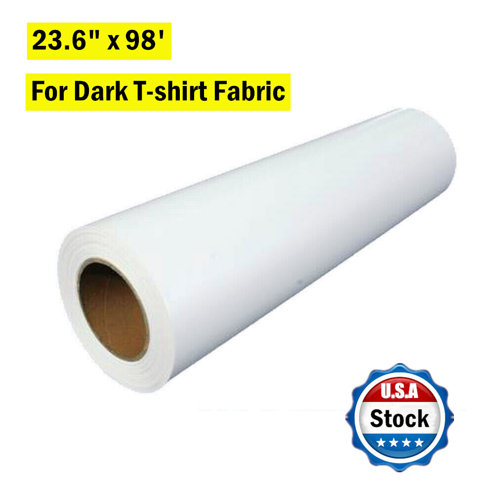 Eco Solvent Printable Heat Transfer Vinyl Iron On Vinyl Roll 23 6 X 98