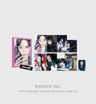 AESPA [ARMAGEDDON] The 1st Album OFFICIAL MD POST CARD SET/8 Post