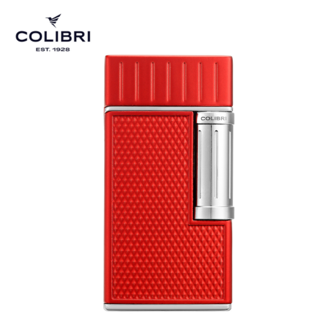 Colibri - Julius - Red & Chrome - Double Soft Flame