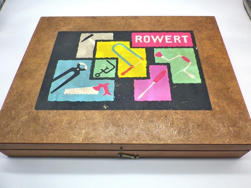 Rowert Kinderwerkzeug Werkzeugkasten Laubsäge DDR Spielzeug sch29