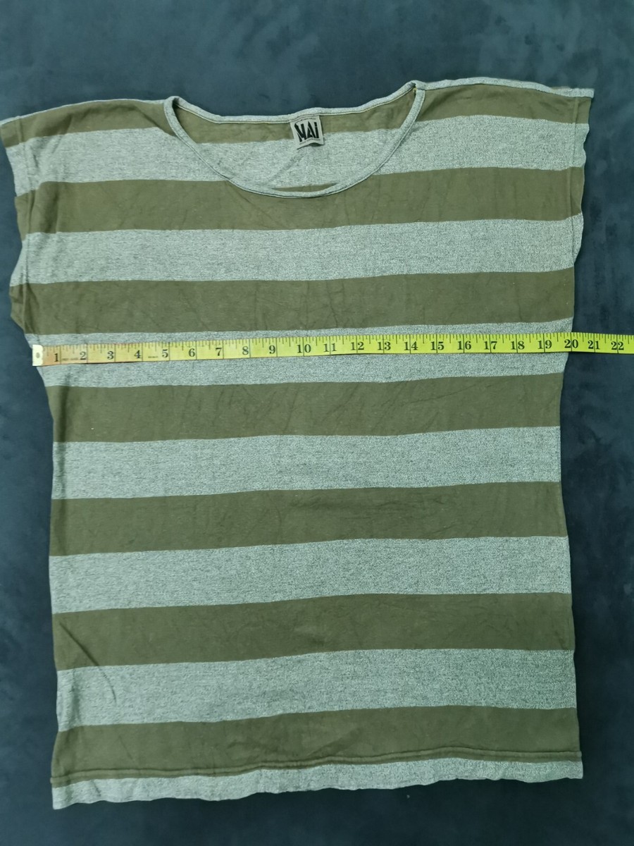 VINTAGE HAI SPORTING GEAR ISSEY MIYAKE JAPAN STRIPED