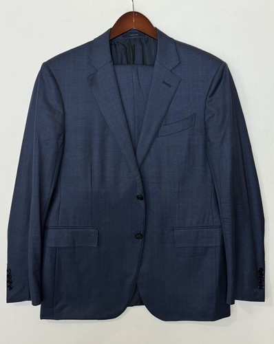 Ermenegildo Zegna 15 Mill Mill 15 Blue Milano Fit Suit Size 42 Short $4350 #303 - Picture 2 of 12