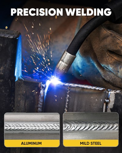 4 IN1 Aluminium-MIG-Schweißgerät 250A Gas/Gasless-MIG/LIFT-TIG/ ARC Schweißgerät - Bild 8 von 22