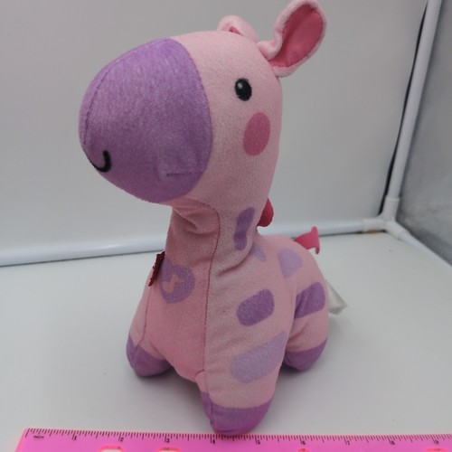 Fisher Price Pink Giraffe Baby Plush 2013 No Light No Sound - Picture 2 of 7