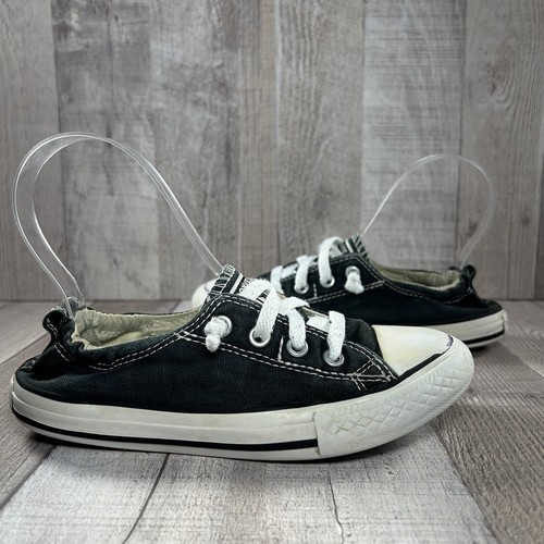 Converse Chuck Taylor All Star Shoreline Junior Sneakers Black Size 1 647741F - Picture 3 of 16