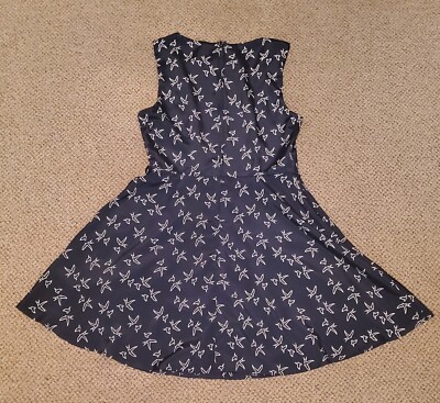 navy blue dress with white birds Dress, strapless, blue & white birds, Old Navy, new w/tags, sz 0, RSV