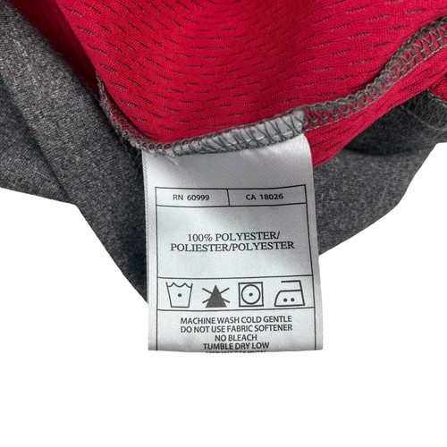 Antigua Herren Arizona Cardinals Mesh Hoodie NFL rot grau Langarm Gr. Small - Bild 6 von 6
