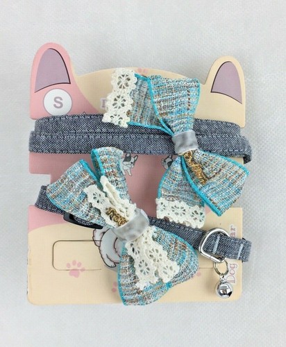 Dog Harness Leash Set High Quality Fashion Bow Lace Flower Adjustable Metal NEW - Picture 15 of 15