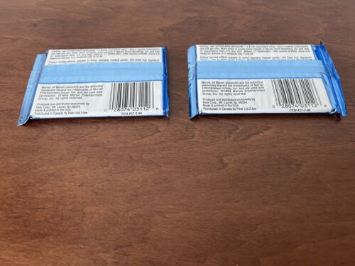 **2 SEALED PACKS** 1994 Marvel Masterpieces ~ Hildebrandt ~ Includes opened Box - Foto 15 di 15